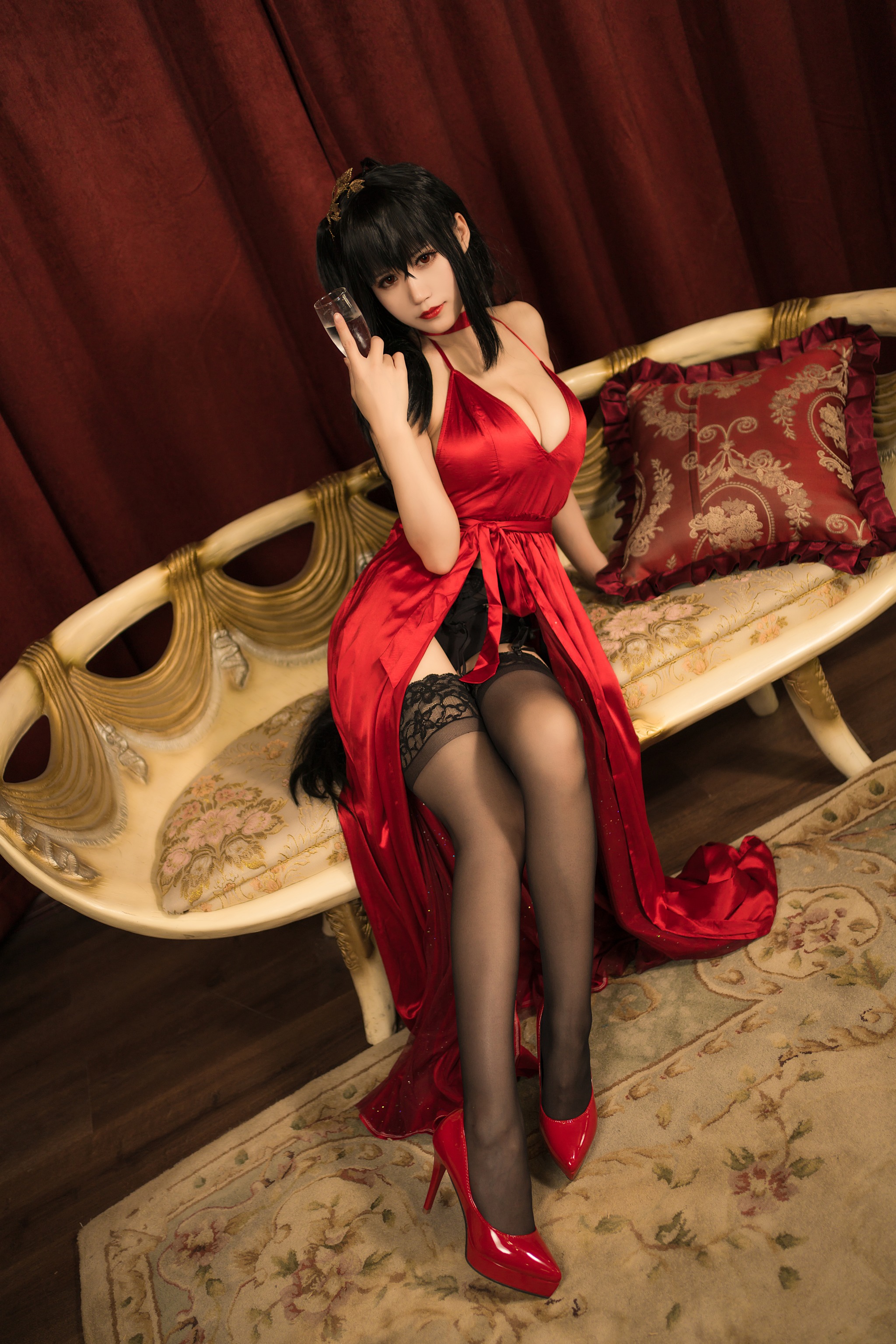 图片[1]-小仓千代w – NO.105 碧蓝航线 大凤礼服 [22P]-XikXak